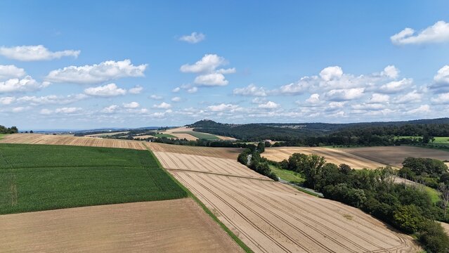 Felder im vorderen Odenwald