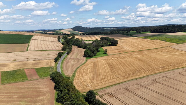 Felder im vorderen Odenwald