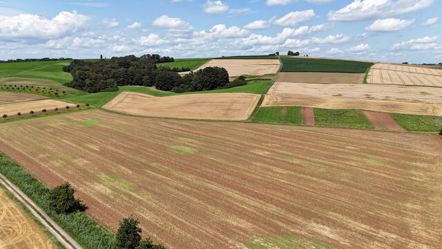 Felder im vorderen Odenwald