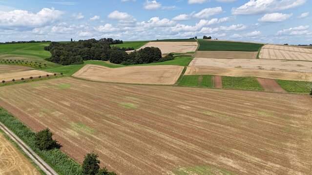 Felder im vorderen Odenwald