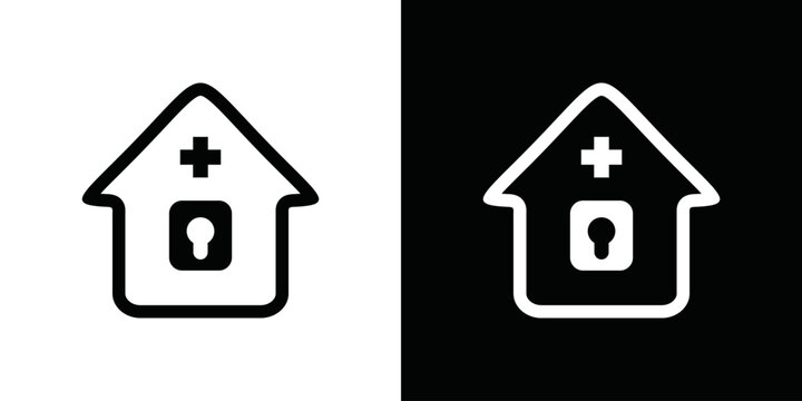 Health care hospital simple logo