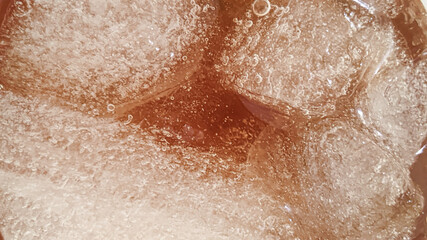 Fototapeta premium close up of iced tea