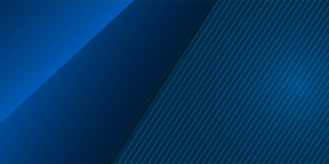 Fototapeta premium Picture digital of light rays, stripes lines with blue light, speed and motion blur over dark blue background. line wallpaper pattern