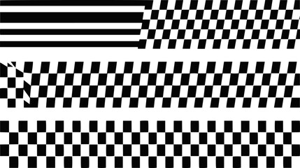 Fototapeta premium Checkered Racing Flag Background with Dirty Grunge Texture and Paint Splashes.
