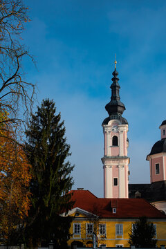 Historic church in Villach, Austria