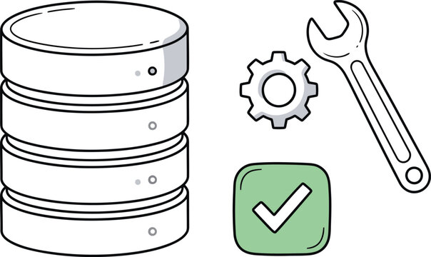 Database management and maintenance. Server administration and optimization