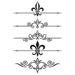 set of decorative elements © Sobur