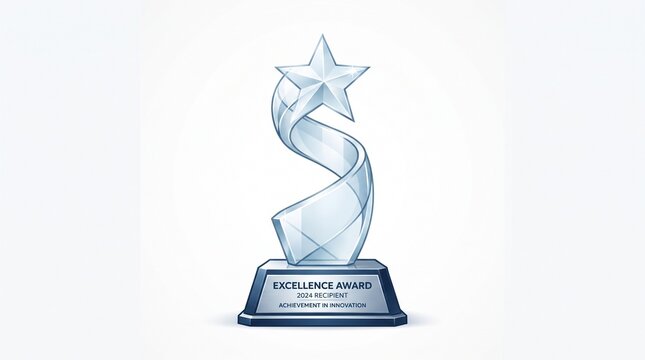 vector illustration of a blue and silver medal