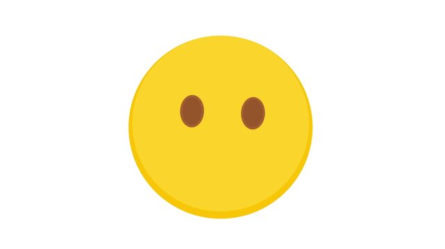 Face Without Mouth Animated Expression Loop