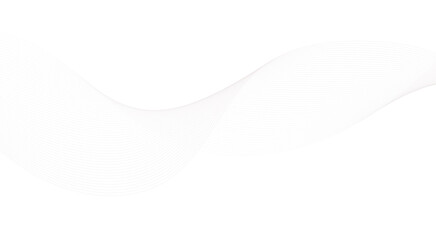 Obraz premium abstract Grey wave line background on white background. abstract creative black white blend wave line art for card, poster
