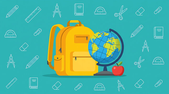 Back to school background