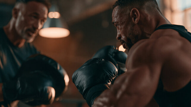 Intense Boxing Workout: Fitness Training for Strength and Muscle through Focused Sparring and Aerobic Conditioning