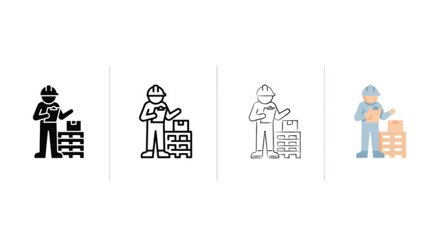 Warehouse Supervisor Icon