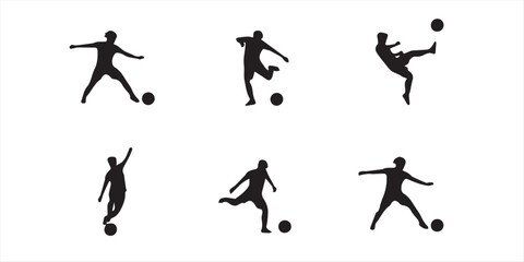 backlit, football, human, isolation, photograph, picture, player, practice, silhouette, soccer, football player, image, male, person, playing, shadow, color image, man, sport, studio, 1, adult, full-l © Topu