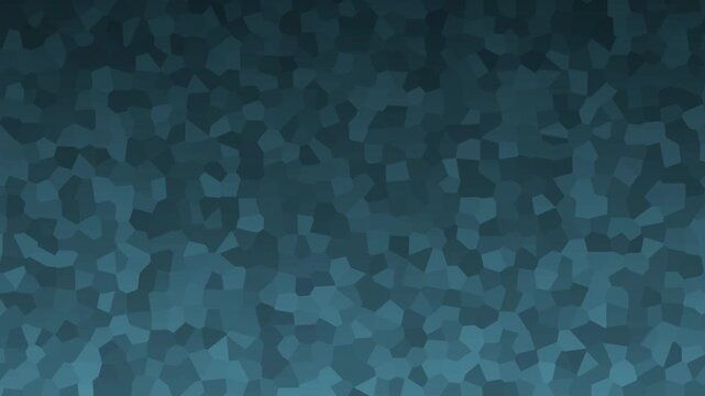 Abstract Moonlit Asteroid gradient background animation featuring an irregular low-poly mosaic texture with faceted geometric cells that shift and move smoothly.