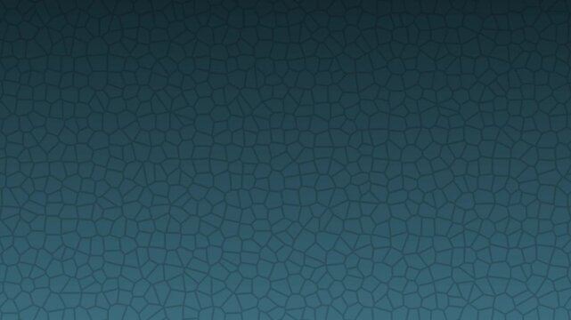 Abstract Moonlit Asteroid gradient background animation featuring a dark blue teal crackle mosaic texture with irregular cell-like segments and subtle swaying motion.