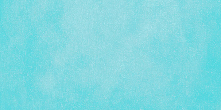 Bright cyan and turquoise aqua marine plaster wall texture abstract background for summer beach tropical party banner design