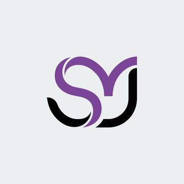 Modern Abstract Logo Design Featuring Intertwined Lettering With Artistic Curves