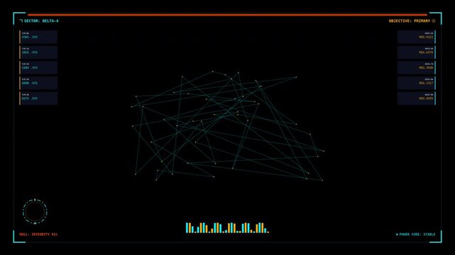 Motion Data Visualization in Cybersecurity Network Traffic Analysis for Enhanced Security.
