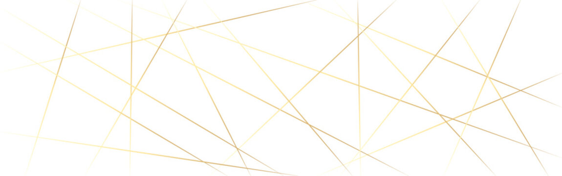 Abstract Bronze Geometric Line Background on White Minimal Surface. Elegant Brown and Gold Intersecting Lines Abstract Background Design.