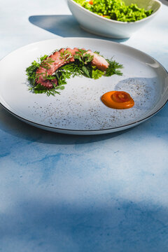 Grilled octopus