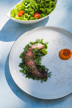 Grilled octopus