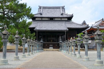 Fototapeta premium 酒見寺 本堂