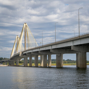 The Clark Bridge is a cable-stayed bridge across the Mississippi River between West Alton, Missouri and Alton, Illinois.