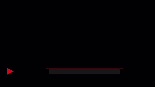 Lower Third Triangle Arrow Animation 4K | Sports Broadcast Name Graphic Motion Template Dark Background