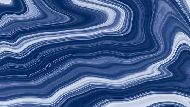 Blue and white swirling agate pattern with smooth curved lines and marbled texture in a natural stone design