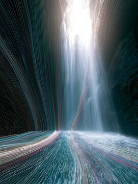 Falls colored