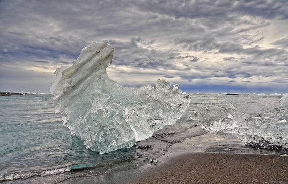 Eis am J&ouml;kulsarlon, Island