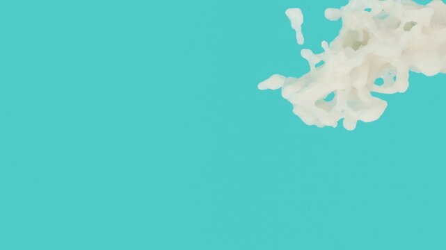 Stream Cream splash milk yogurt bg 4k