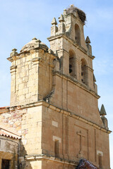Belfry of the Hermitage of the Christ of Morales in Zamora city, Spain © SoniaBonet