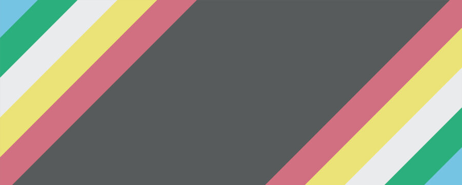 Disability pride flag. Color stripes representing a form of impairment