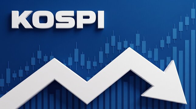 한국 코스피 지수 하락 주식 폭락 금융 위기 / 韓国 KOSPI指数 下落 株式暴落 金融危機 / Korea KOSPI index decline stock crash financial crisis