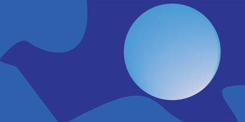 Abstract Background organic blob pattern background, blue and white camouflage style shapes with thin outline. EPS 10 © Barokah
