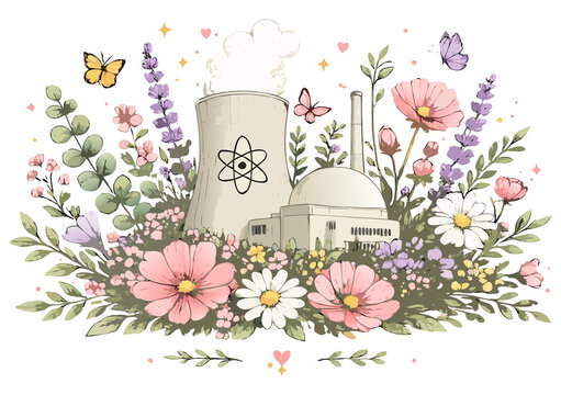 Nuclear Power Blossoms, supporting clean reliable energy
