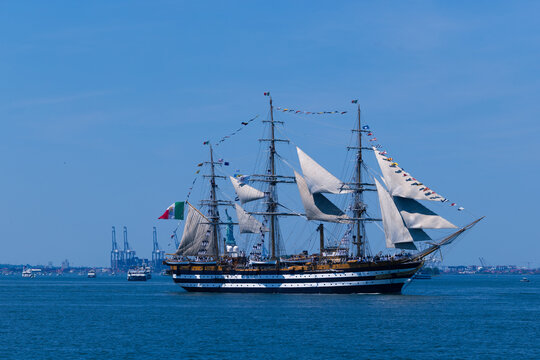 old sailing ship
