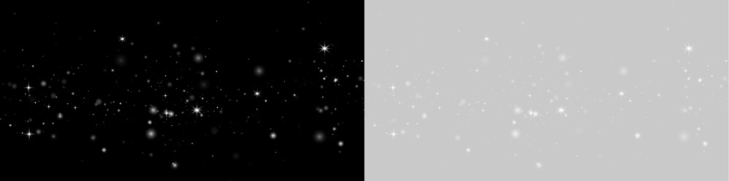 White airy dust sparkle with luminous fragments, silky transparency, and glowing atmosphere. png
