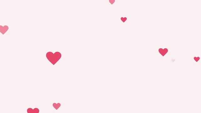 Romantic particle background with glowing hearts gently drifting across a dreamy atmosphere. Perfect for Valentine&rsquo;s campaigns, wedding videos, or brand promotions that celebrate love and connection