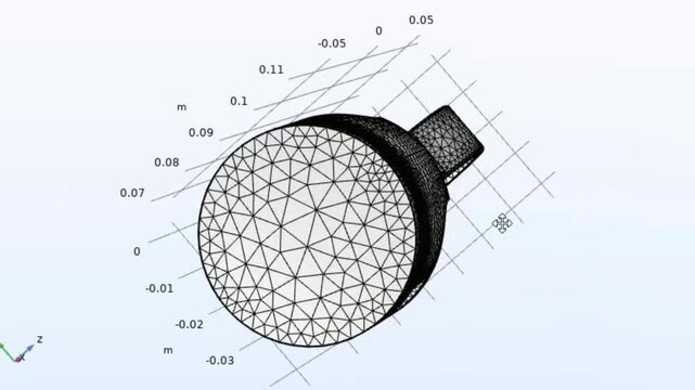 Piston and connecting rod of motorcycle, car engine.
Video of engineering 3d modeling with rotation.
Technical machine computer cad analysis of steel mechanical part. Technology mechanic design.