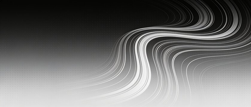 Abstract flowing wave patterns minimalist gradient background for modern digital design