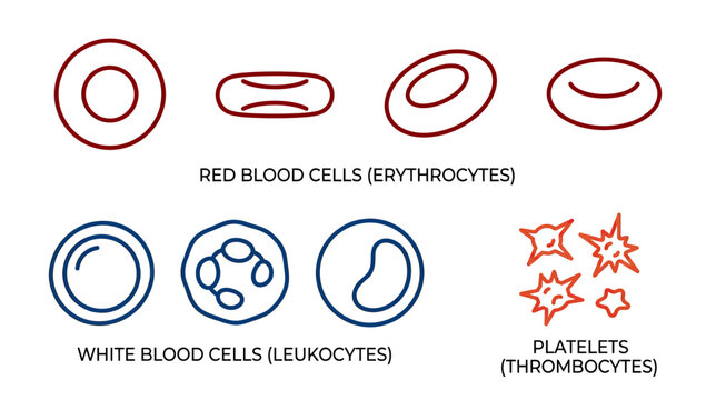 Blood Cells and Platelets: Erythrocytes, Leukocytes, Thrombocytes