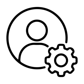 User Settings and Profile Management Icon