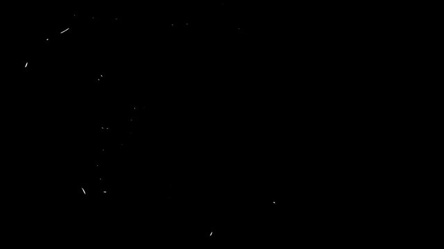 explosion with alpha channel