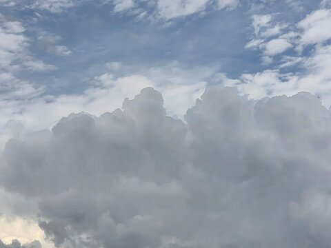 clouds in the sky