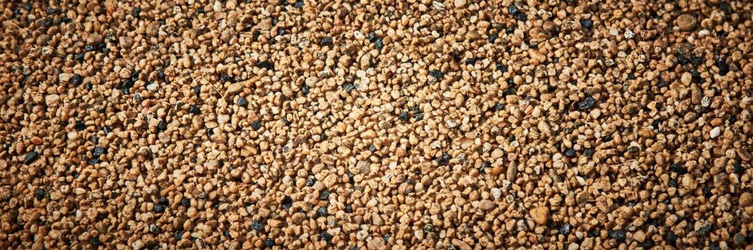 Abstract brown cork texture background with scattered spots