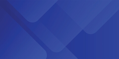 Obraz premium Abstract blue background with glowing geometric lines. Modern blue gradient square shape design. Futuristic technology. eps 10