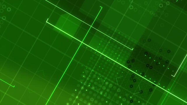 4K abstract geometric motion background featuring layered shapes, diagonal elements and subtle interface graphics with fast-paced transitions